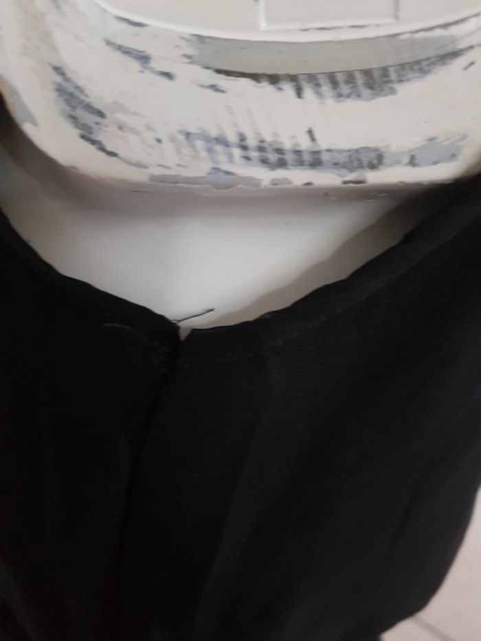 Robe en voile doublée, détail perlé - photo numéro 7