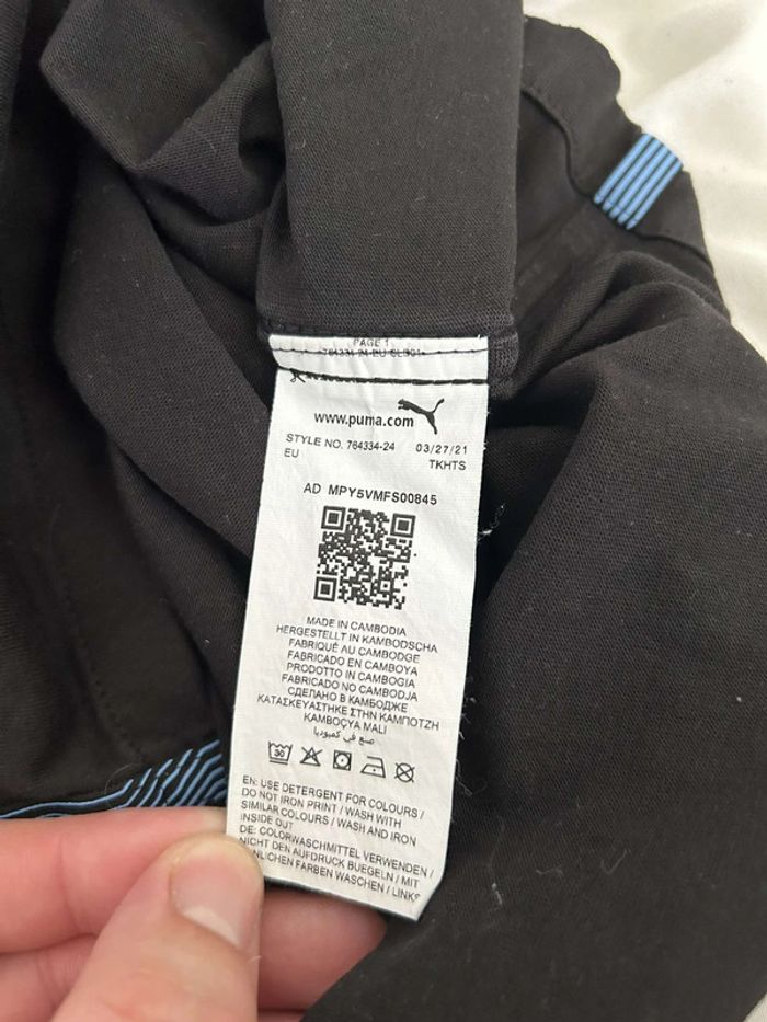 T-shirt à manches courtes foot Olympique de Marseille en coton - photo numéro 16