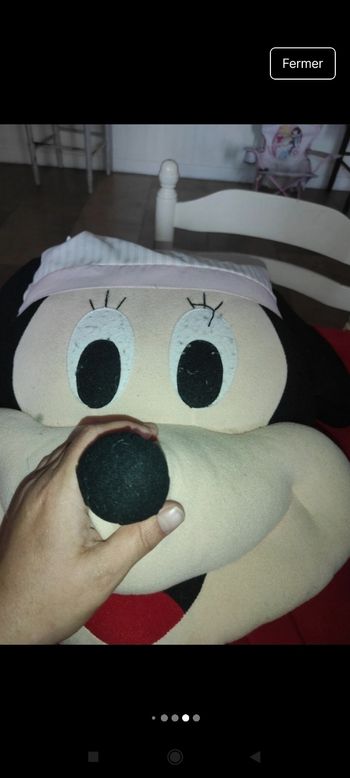 Peluche grande tête Mickey lb