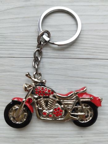Porte-clé moto 