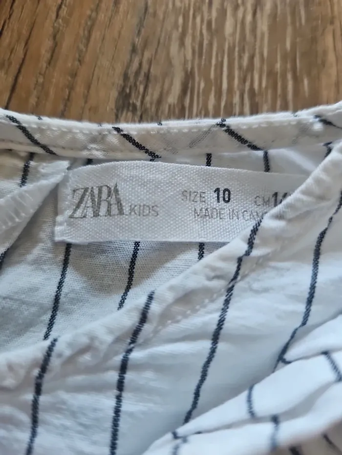 Chemise pour fille taille 10 ans marque zara - photo numéro 4