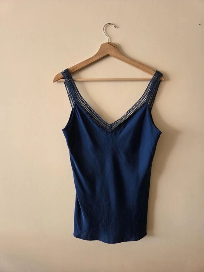 debardeur Etam bleu taille S - photo numéro 3