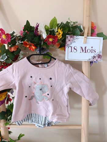 T-shirt 18mois licorne