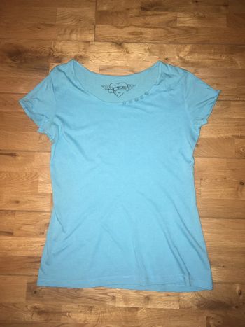 Joli t-shirt LFM turquoise M/L