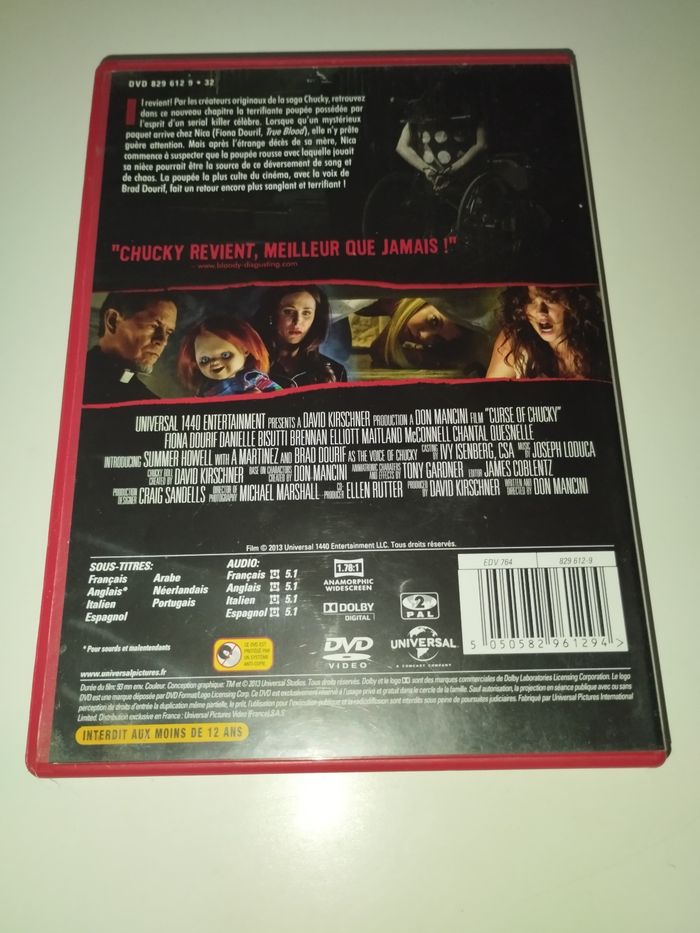 Le malédiction de CHUCKY - photo numéro 2
