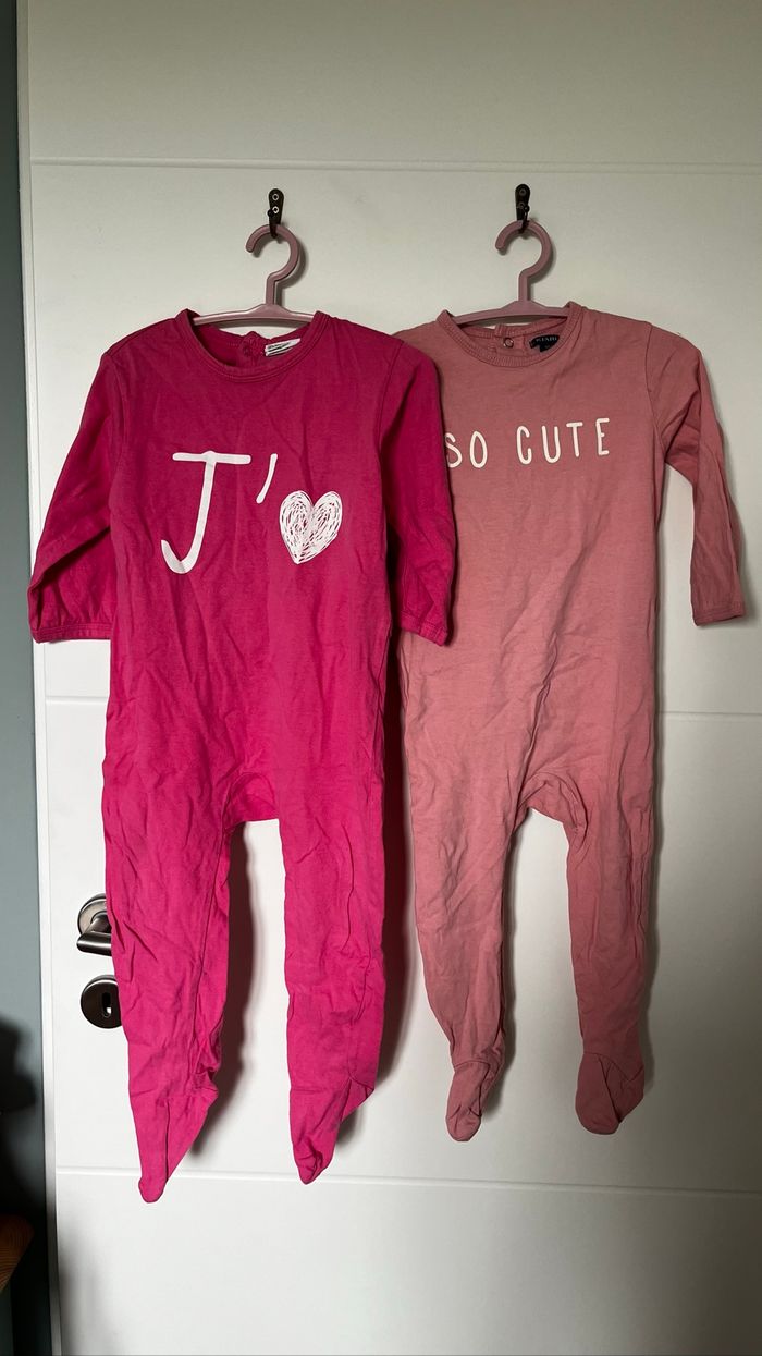 Lot de 2 pyjamas coton