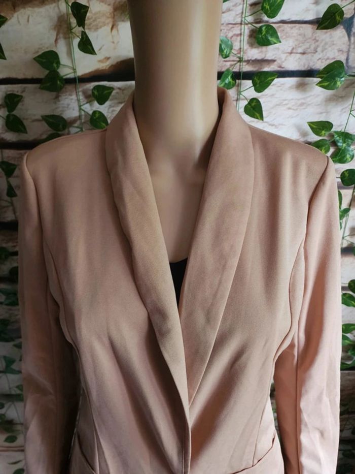 🌸Blazer Rose Gold Chic Me Taille 38🌸 - photo numéro 2