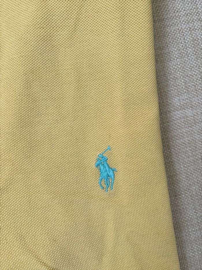 polo jaune ralph lauren taille M - photo numéro 2