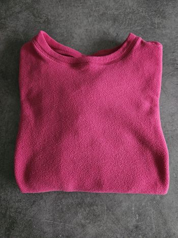 Pull polaire fille - Taille 8 ans (122-133cm) - Quechua - Rose fuschia