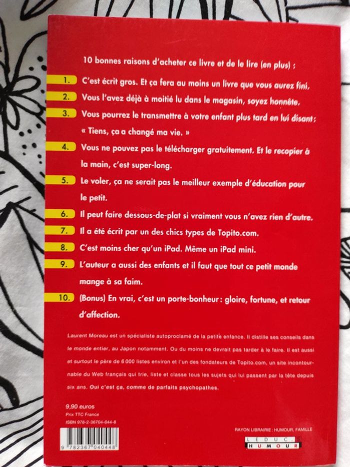 Lot livres guide de survie paternité - photo numéro 3