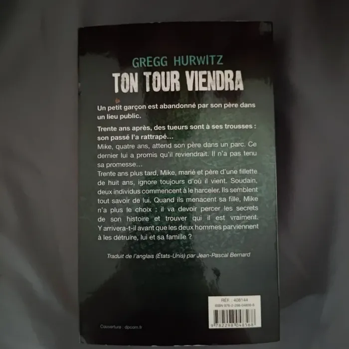 Ton tour viendra de Gregg Hurwitz - photo numéro 2