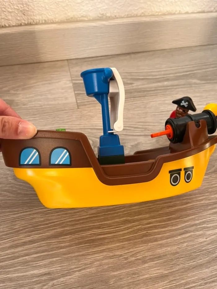 Playmobil 123 le bateau pirate - photo numéro 7