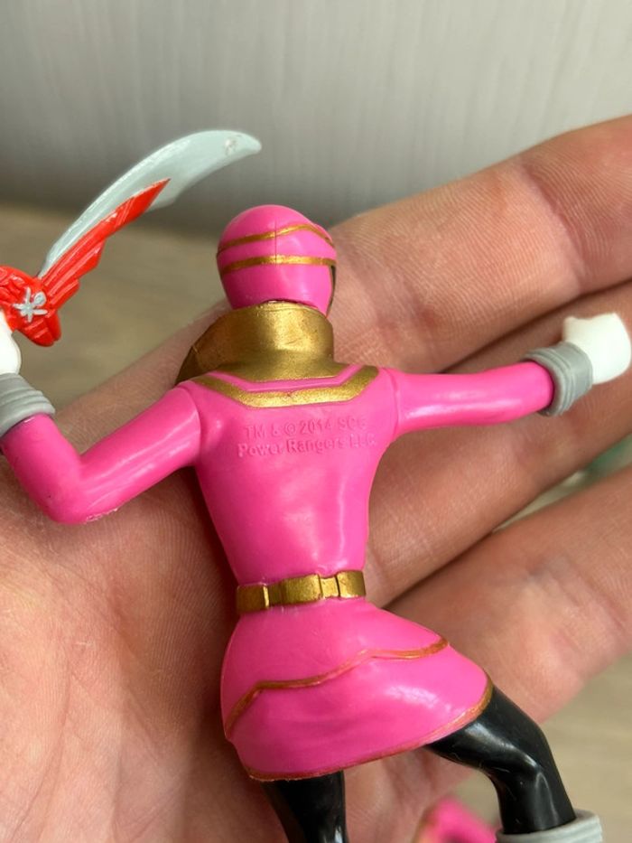 Lot de 5 figurines power rangers bandai 2014 - photo numéro 4