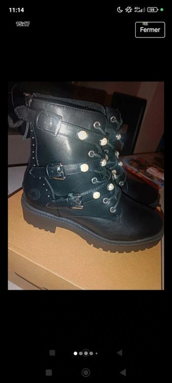 Bottines bullboxer taille 38