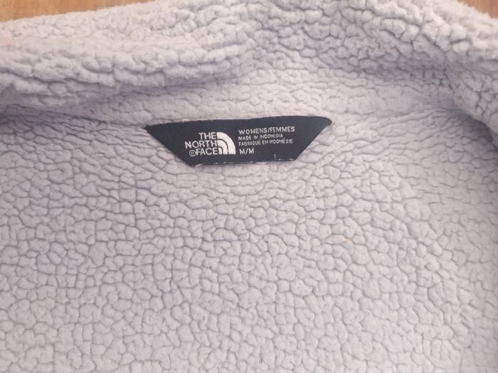 Veste a bouton the north face femme - marron - taille M - brodé (70) - photo numéro 8