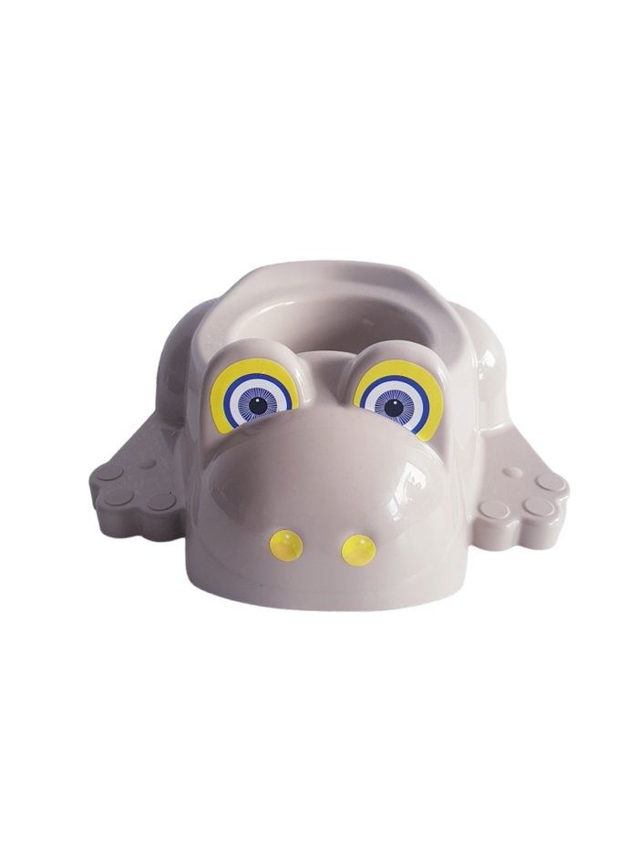 Petit pot toilette pour bébé - Motif : hippopotame - photo numéro 3