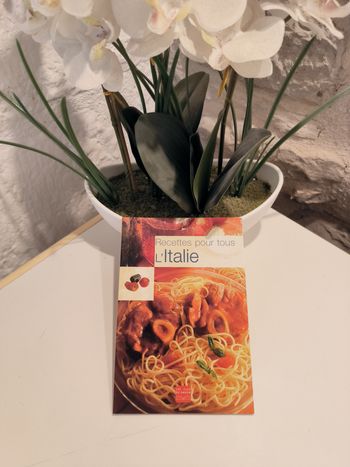 livre Recettes pour tous l'Italie les clés du savoir en tres bon etat