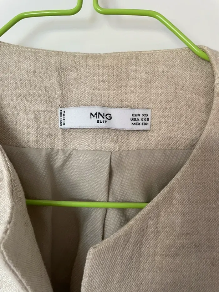Blazer en lin Mango - photo numéro 2