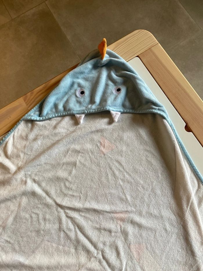 Serviette de bain avec capuche bébé - photo numéro 2