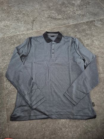 Polo manches longues homme