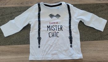 Tee-shirt manches longues- gemo 12 mois