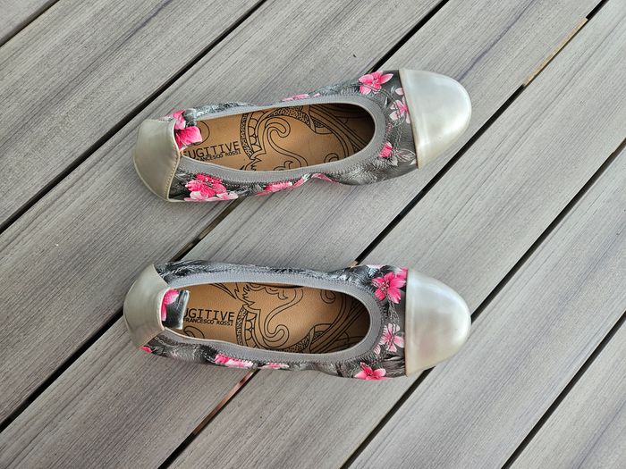 Ballerines fleuries - photo numéro 2