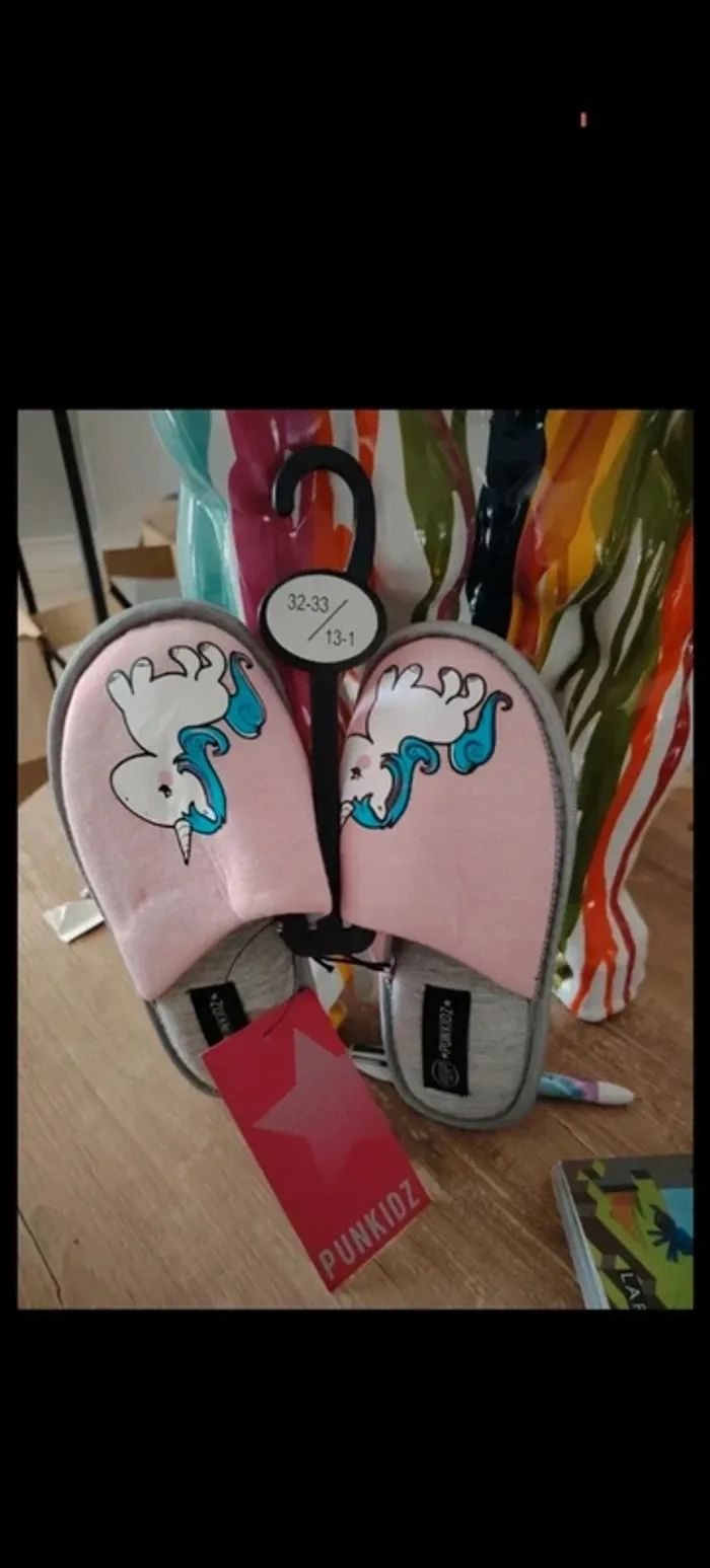 Chausson licorne