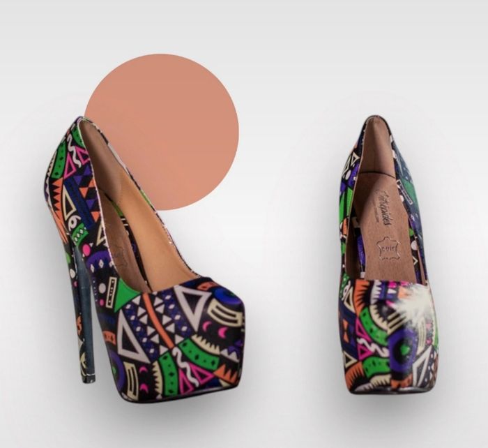 Magnifiques escarpins plateforme faits main 🇫🇷✨