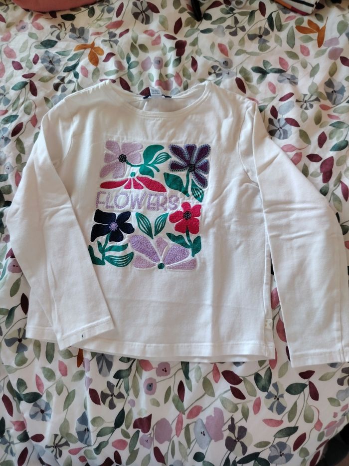 T-shirt manches  longues Okaidi 6ans