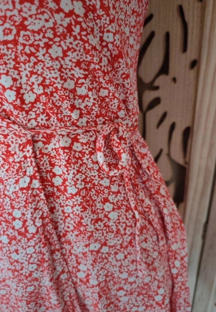 Robe portefeuille imprimée fleurie Pimkie - photo numéro 5