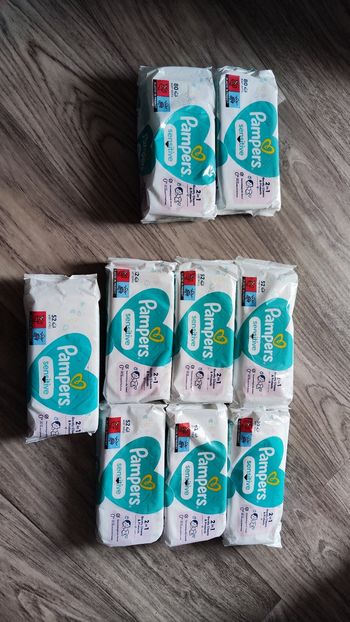 Lingettes Pampers sensitive