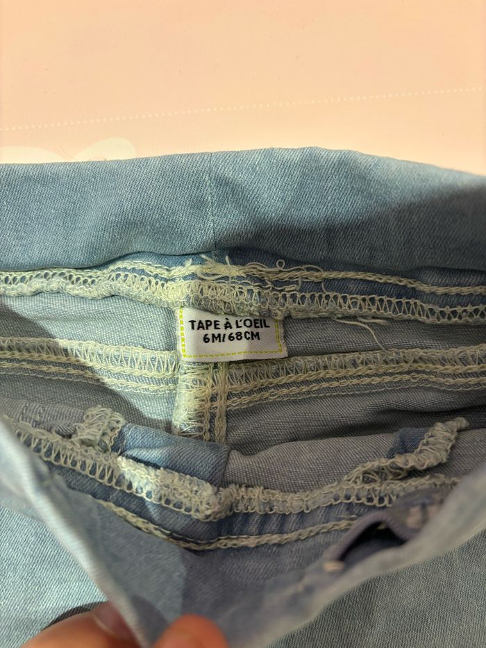 Jeans 6 mois tape à l’œil - photo numéro 2