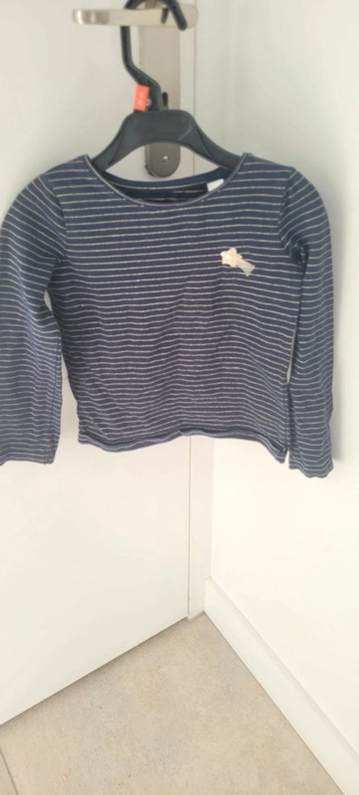 Tee shirt manche longue okaidi