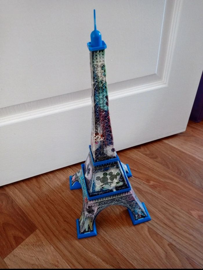 Puzzle 3D disney /mickey et minnie tour eiffel