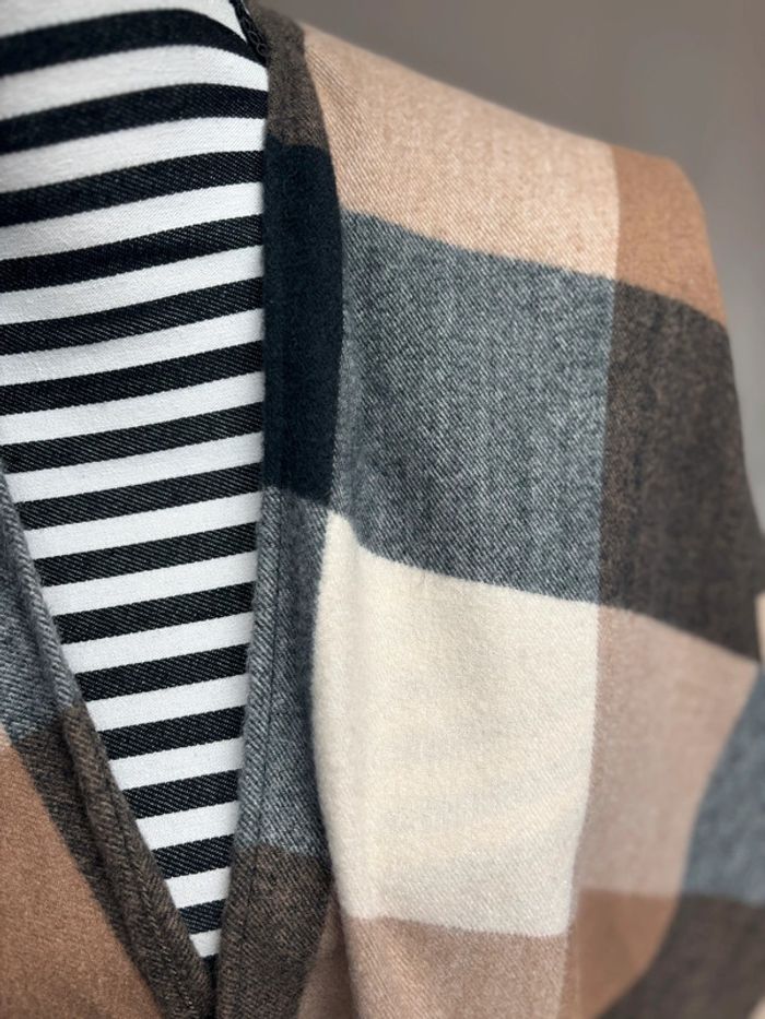 Cape à carreaux TU - photo numéro 3