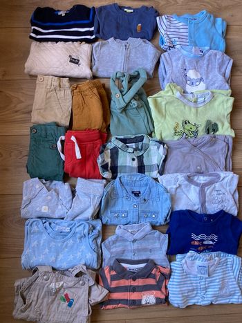 Lot 3 mois 25 pièces