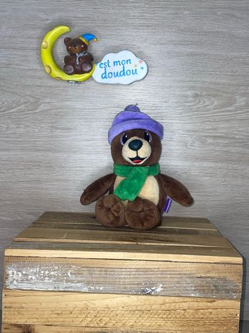 DIV490 doudou ours 🐻 milka