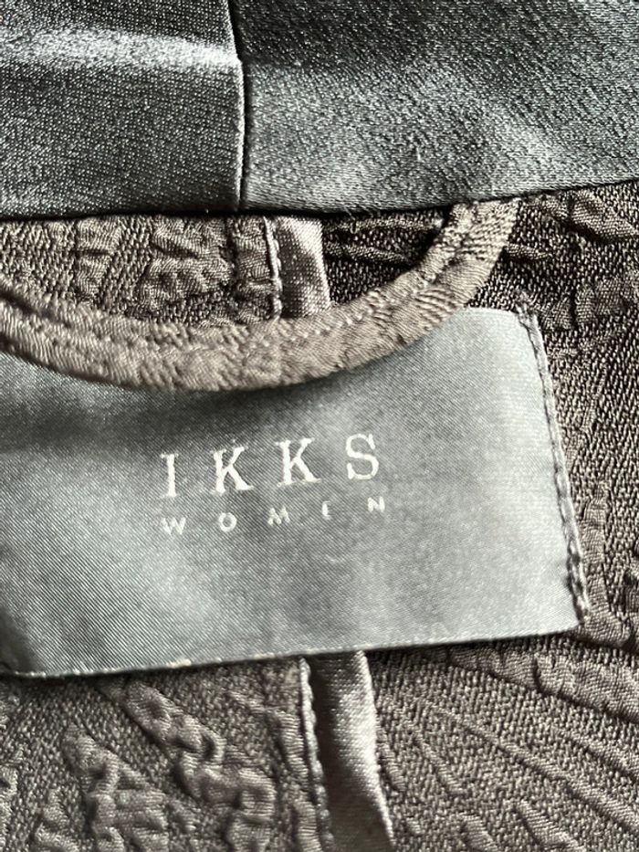 Veste blazer noire col satiné Ikks XS. - photo numéro 6