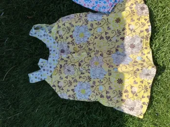 Blouse débardeur 18m