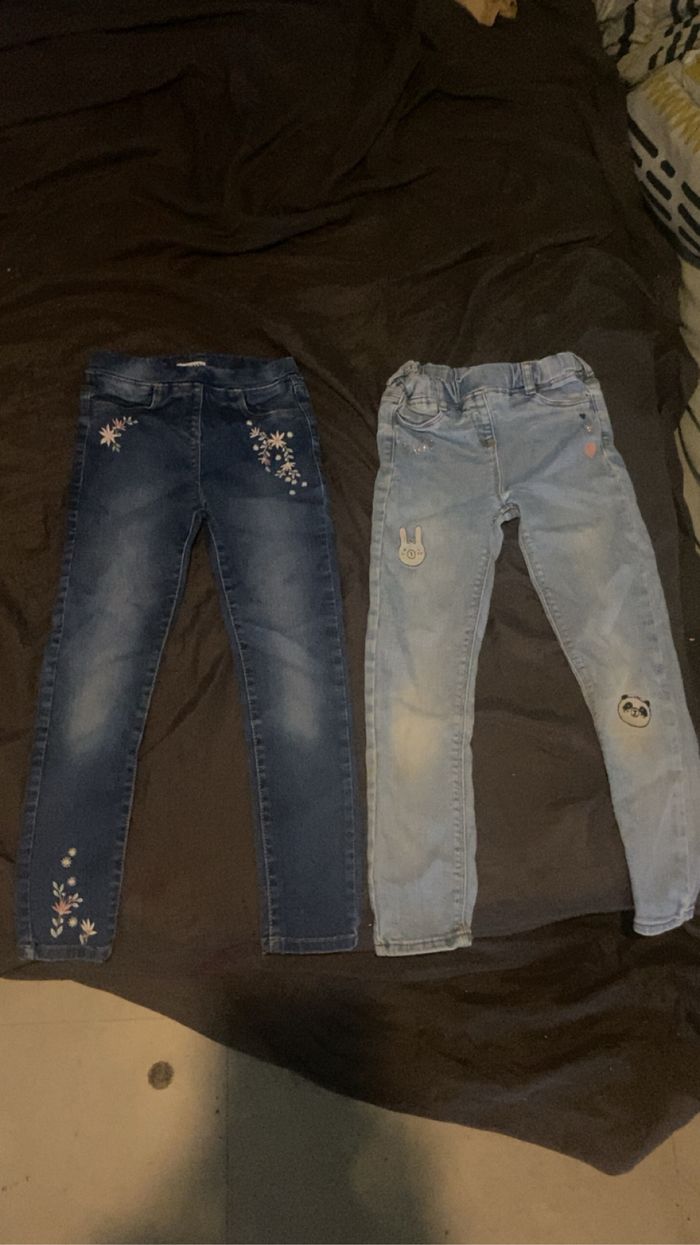 Lot jean 8 ans fille - photo numéro 4