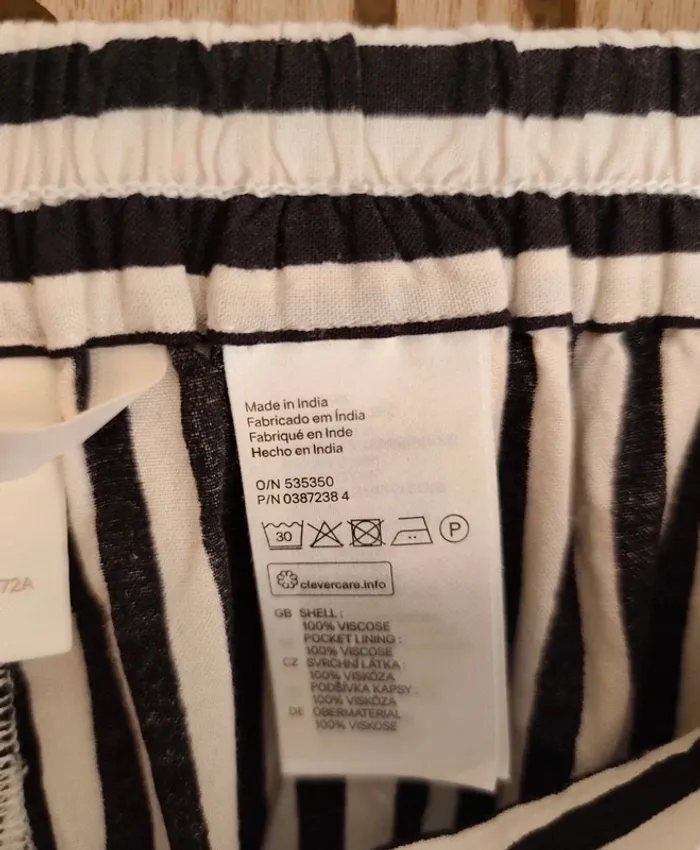 Short à rayures T 38 H&M - photo numéro 4