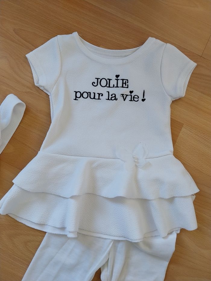 Ensemble bébé fille 6mois - photo numéro 2