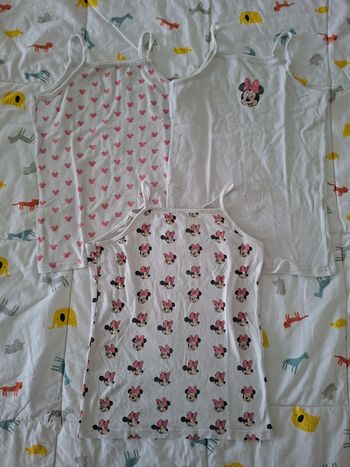 Lot de 3 maillots de corps 8 ans