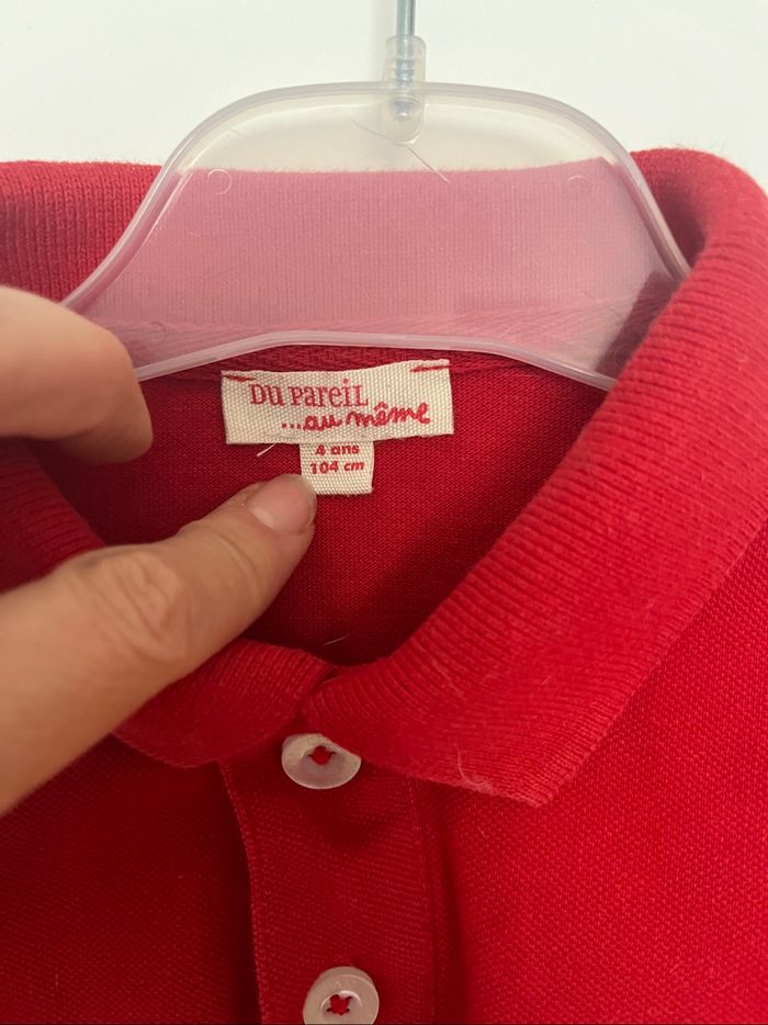 Polo manches courte avec un rouquin - photo numéro 3