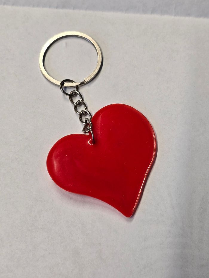 Porte clés cœur - photo numéro 2
