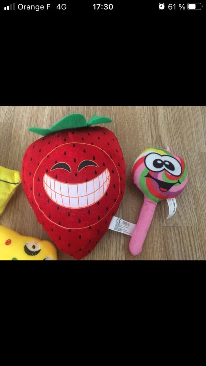 Lot de 4 peluches - photo numéro 3