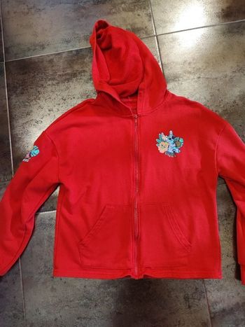 Veste a capuche stitch