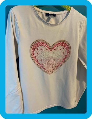 Joli t-shirt manches longues 10 ans okaïdi