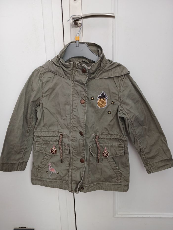 Veste mi saison avec capuche et poches