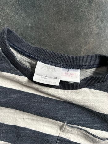 T-shirt rayures 2-3 ans Zara